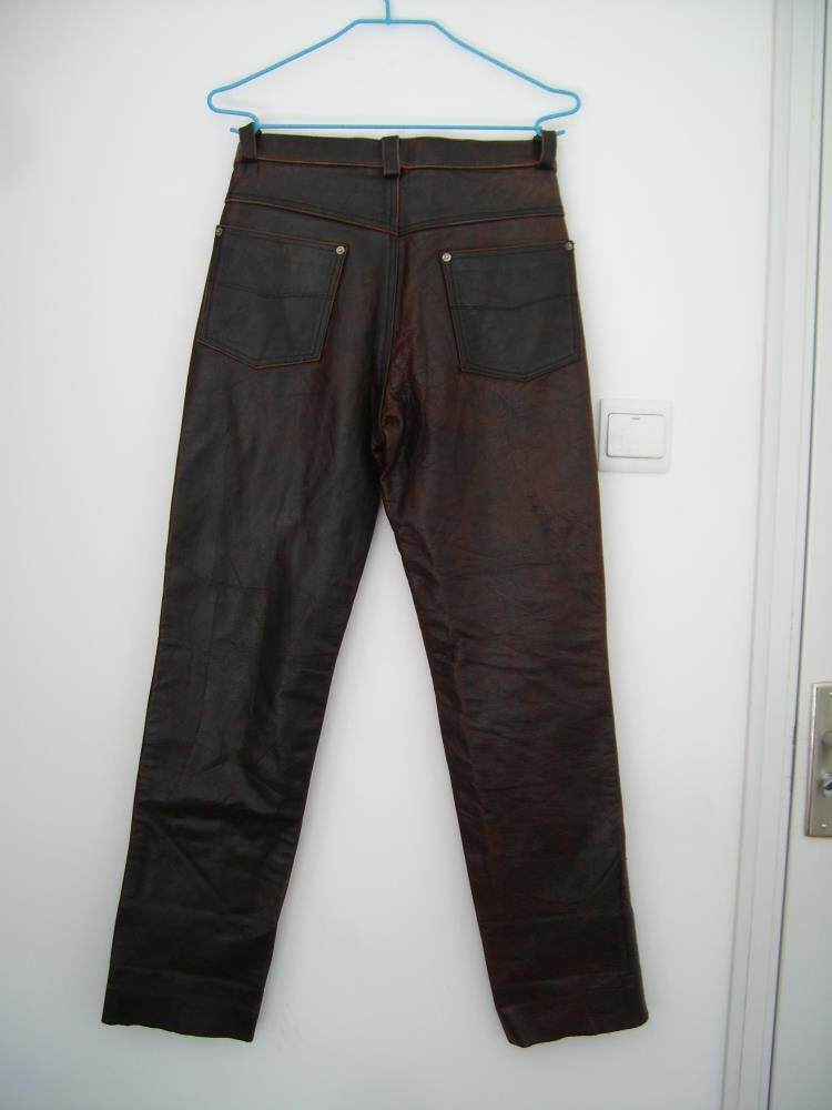 Pantalon cuir homme Première couche de cuir - Ref 1491966 Image 6