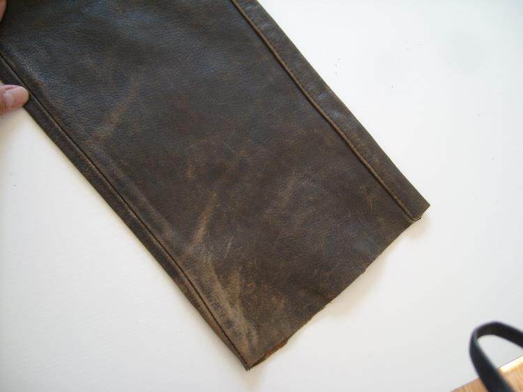 Pantalon cuir homme Première couche de cuir - Ref 1479597 Image 20