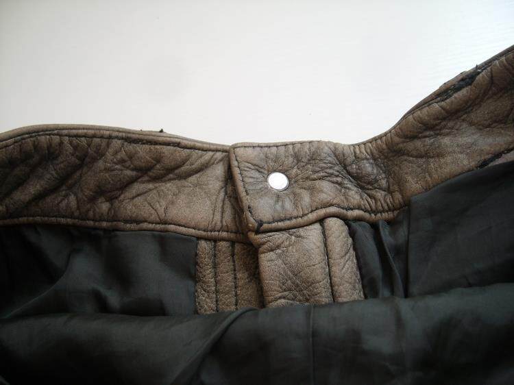 Pantalon cuir homme Première couche de cuir - Ref 1492761 Image 19