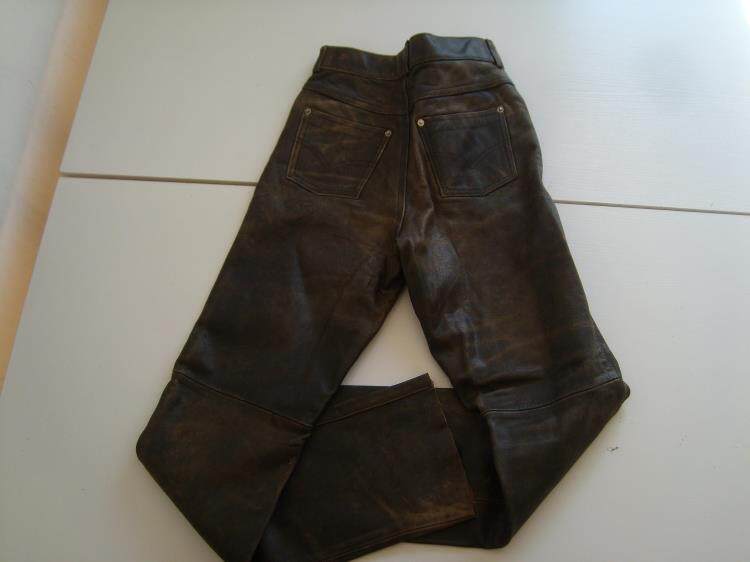 Pantalon cuir homme Première couche de cuir - Ref 1479597 Image 6