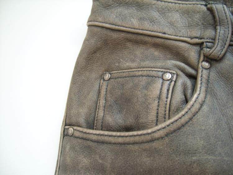 Pantalon cuir homme Première couche de cuir - Ref 1492761 Image 15