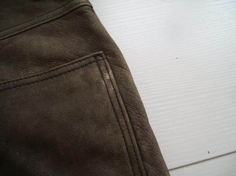 Pantalon cuir homme Première couche de cuir - Ref 1492761 Image 20