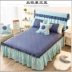 Giường bọc giường loại 1,8 cotton đơn giản cotton 1,5 đơn chống trượt bảo vệ 2.0m giường nhóm ba mảnh đôi