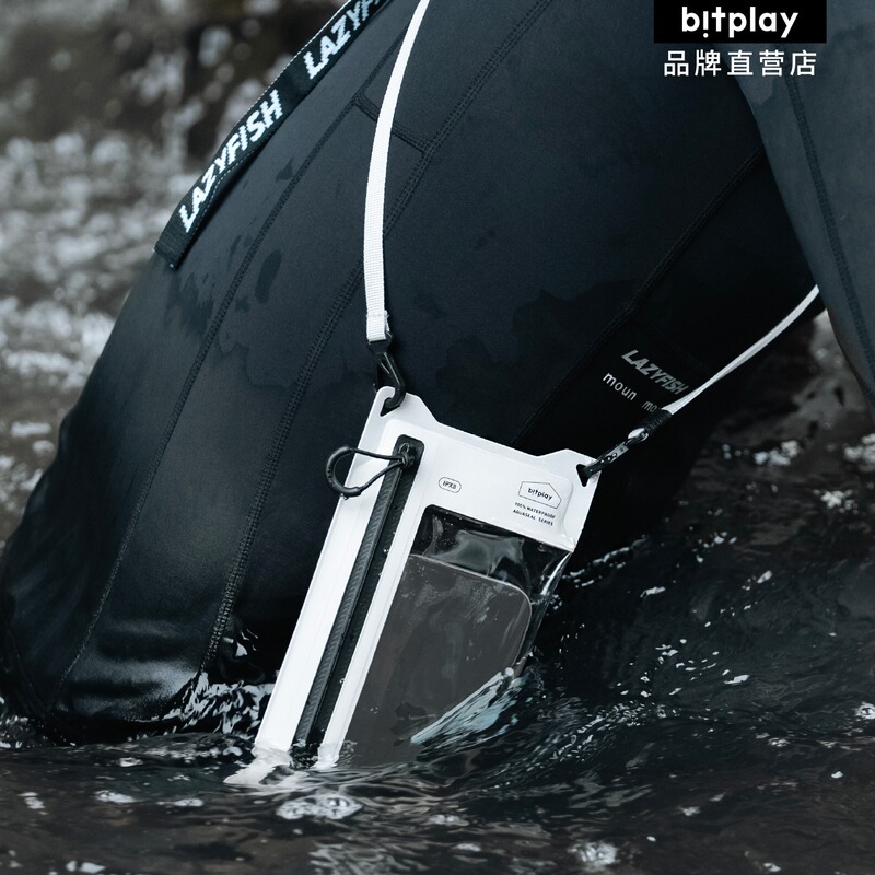 Bitplay Mobile Phone Waterproof Bag Aquaseal2 Fully Sealed Waterproof Bag Outdoor Cross-Body Ipx8 Rafting Touch Bag