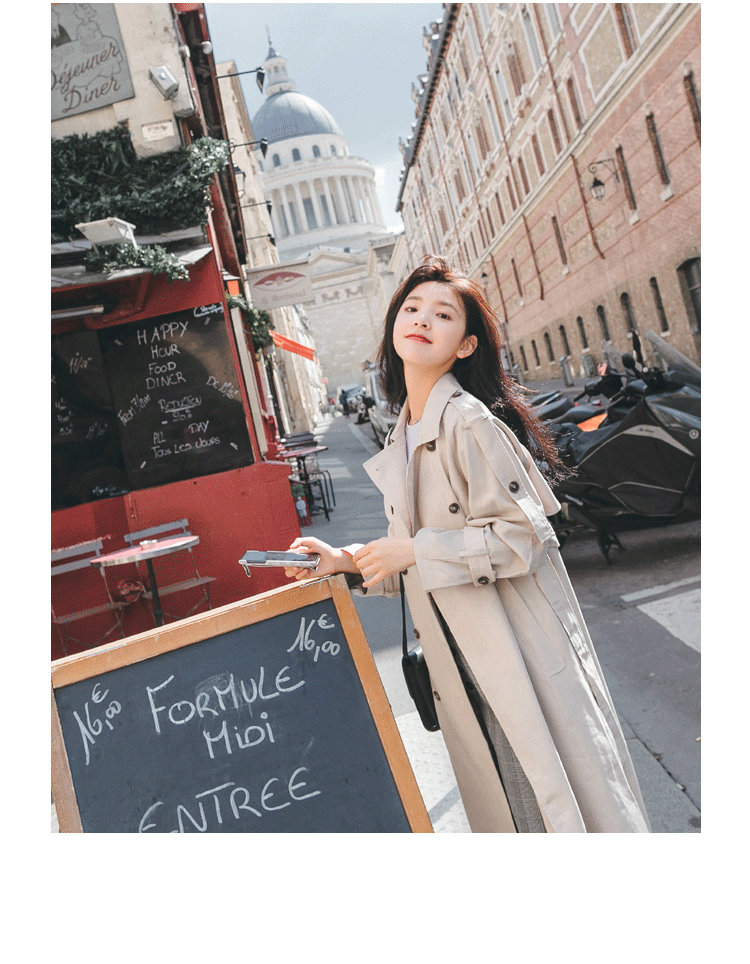 Trench pour femme THILLRINE en Polyester en Coton - Ref 3228001 Image 11