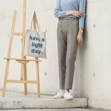 Шерстяные осенние штаны, высокая талия, в корейском стиле, свободный прямой крой, оверсайз, увеличенная толщина