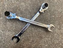 wen gong pointed tail ratchet quick wrench durable resistance to fall from high quality steel-and labor-saving multi-function multi-purpose