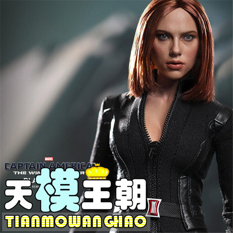 Hottoys HT 1 6 MMS239 USA Captain 2 Black Widow 3 0 Scarlett