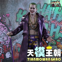 Tianmoo HOTTOYS HT 1 6 MMS382 suicide squad clown purple coat purple clothing spot