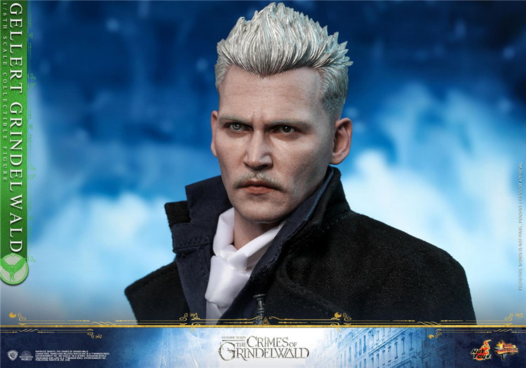 Купить атрибутику Фигурка Гриндевальд Джонни Депп Hot Toys 1:6 Гарри Поттер мерчандайз