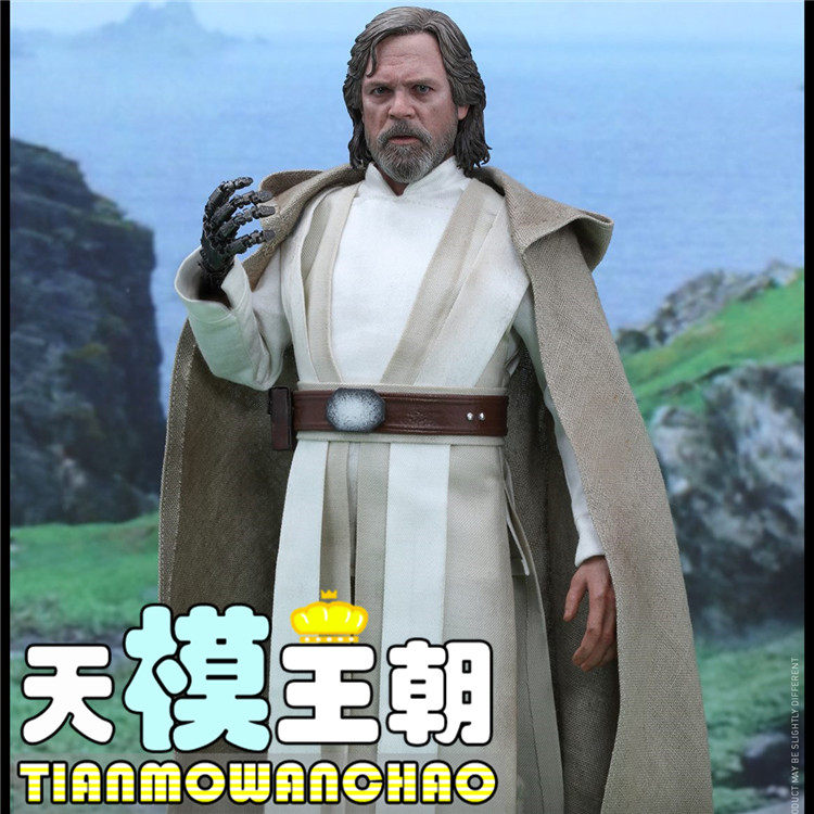HOTTOYS HT 1 6 MMS390 Star Wars 7 Luke Skywalker white old version spot