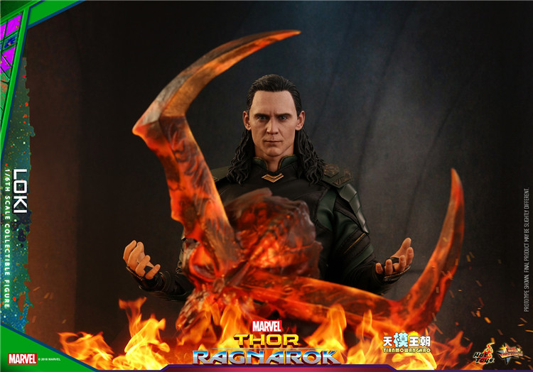 Купить атрибутику Фигурка Локи Thor 3 Ragnarok HOT TOYS Коллекционная мерчандайз