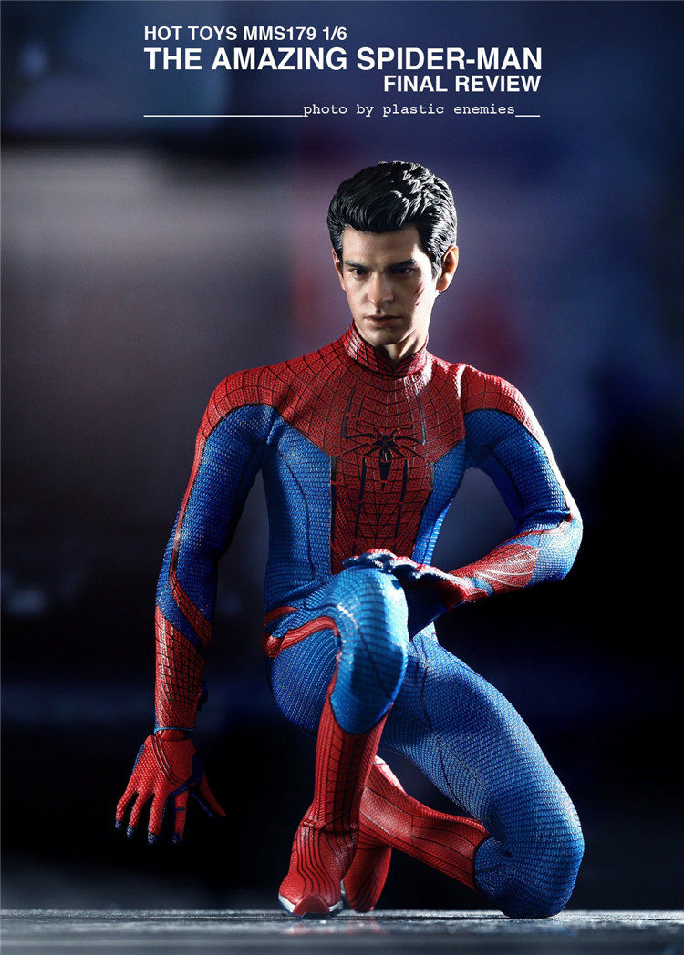 Купить атрибутику Фигурка Новый Человек-паук 2012 Hot Toys Эндрю Гарфилд мерчандайз