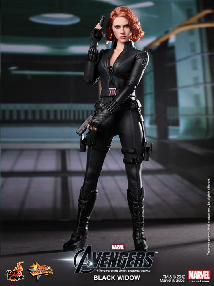 Купить атрибутику Фигурка Черная Вдова Скарлетт HOT TOYS Коллекционная мерчандайз