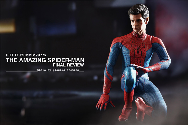 Купить атрибутику Фигурка Новый Человек-паук 2012 Hot Toys Эндрю Гарфилд мерчандайз