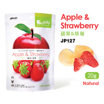 JP127 Small Pet Rabbit Dragon Cat Hamster Porpoise Apple Strawberry Apple Strawberry Small Snack 20g Prevention of constipation Belly swelling