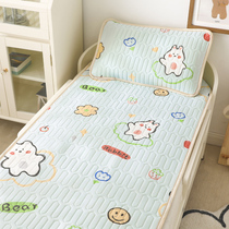 Child summer cool mat baby latex ice silk mat two sets 60 * 135 88 x 168 Kindergarten lunch break splicing bed