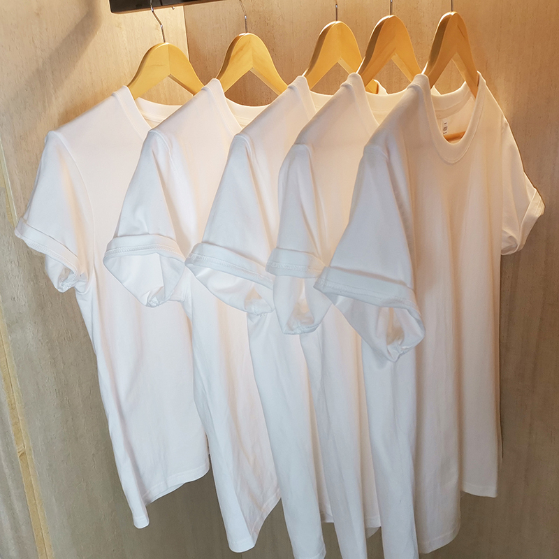 (Buy One, Get One Free) 200g Heavy-Duty Xinjiang Cotton Pure Cotton Base Shirt Men's Short-Sleeve Men's T-Shirt 2026 Unisex