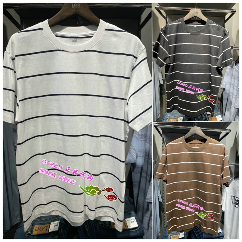 Lee Genuine 2026 Spring and Summer Men's Short-Sleeved T-Shirt Lmt012543210997-K11000-K14000-A09727