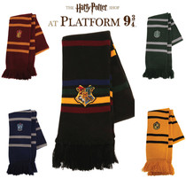 British Harry Potter Peripheral Genuine College Scarf Gryffindor Slytherin badge stripe ear