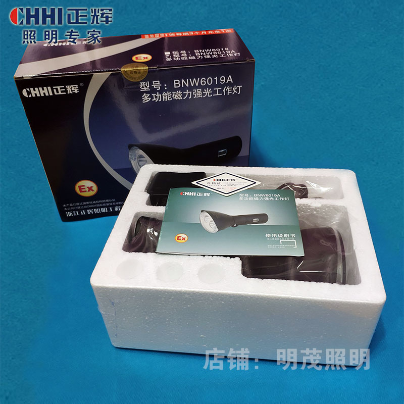 Zhejiang Zhenghui BNW6019 multifunction Magnetic light work light Industrial BNW6019A explosion protection flashlight