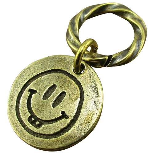 Брелок, латунная счастливая подвеска, милое украшение на сумку, в американском стиле