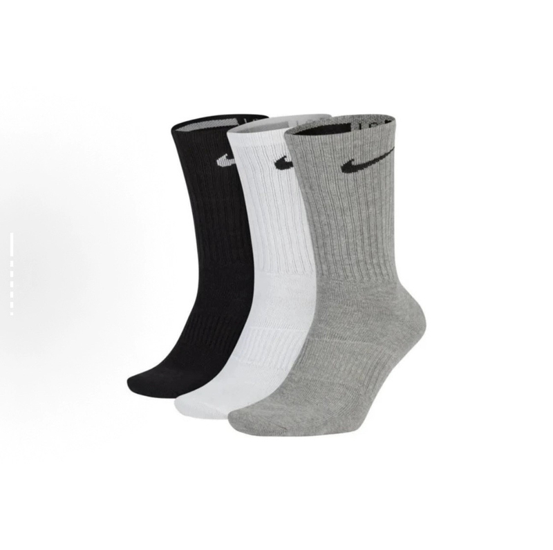 Nike Unisex, Suitable for Teenagers, Includes No-Show Socks, Low-Cut Socks, Mid-Cut Socks, and High-Cut Socks, Size S 34-38/10