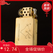 Original Zorro kerosene lighter accessories Z909 cotton bottom original copper narrow movement