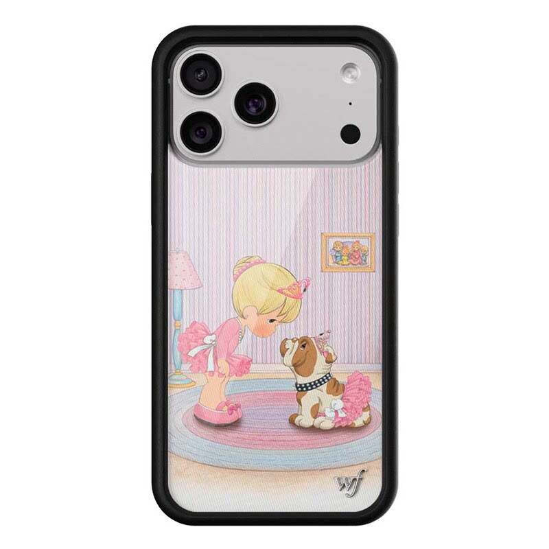 Wildflower Co-Branded Ballet Bulldog Mobile Phone Case Suitable for Iphone17/16/15/14/Promax Apple 18Pro Blue Candy Anti-Fall Protective Cover Wildflower Co-Branded Ballet Bulldog Mobile Phone Case Suitable for Iphone17/16/15/14/Promax Apple 18Pro Blue Candy Anti-Fall Protective Cover