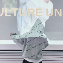 Slightly childrens clothing boy clothes 2020 Autumn and Winter new foreign baby hooded cardigan children plus velvet thick coat tide