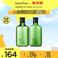 Innisfree, увлажняющий тонер, молочко, освежающий комплект, водосберегающее масло