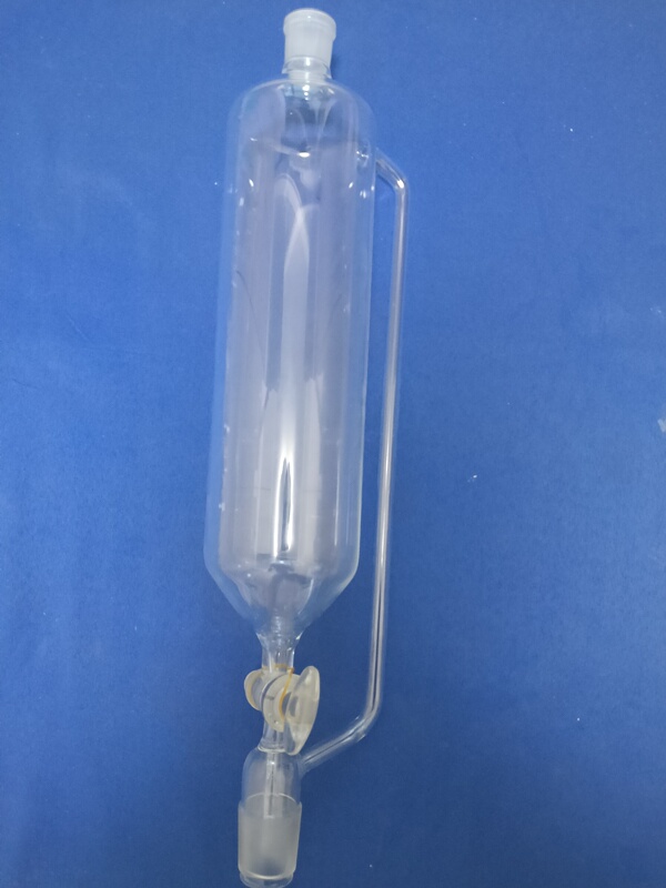 Glass Reactor Accessories Constant Pressure Drip Funnel Liquid Dispensing Funnel 1L2L/3L5L29*40 Cylindrical Funnel