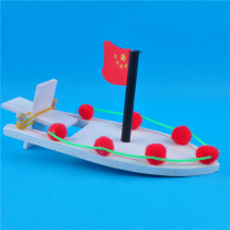  Andy diy handmade wooden ship gift childrens kindergarten creative production childrens toy material package