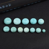 慕粉 Натуральная природная руда, бирюзовые бусины, защитный амулет, пряжка, подвеска, браслет, аксессуар, ожерелье, подарок на день рождения