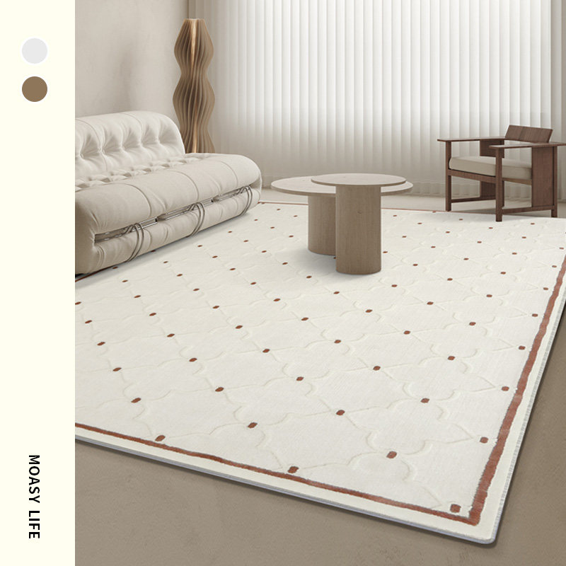 Strangy Sanskrit) Yabao Wool Rug Medieval Retro Living Room Tea Table Superior Law Style Bedroom Room Bedside