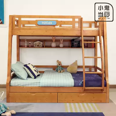 Home Alone children bed solid wood bunk bed bunk bed multifunctional simple a bunk bed as well as pillow bunk bed