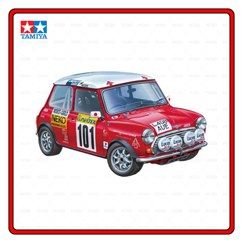 Tamiya 58483 M-05 Mini Minicooper Rally 1994 Front-Wheel Drive m Car Kit
