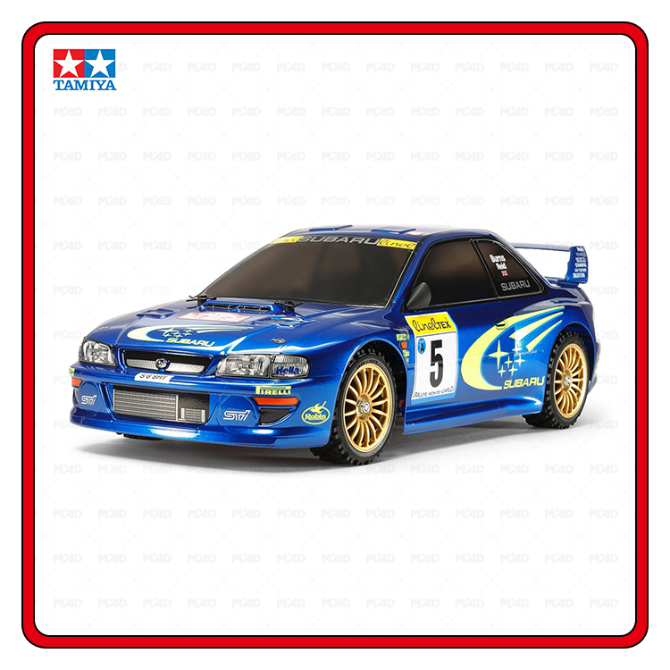 Tamiya 58631 Tt-02 Subaru Impreza Monte Carlo'99 Kit