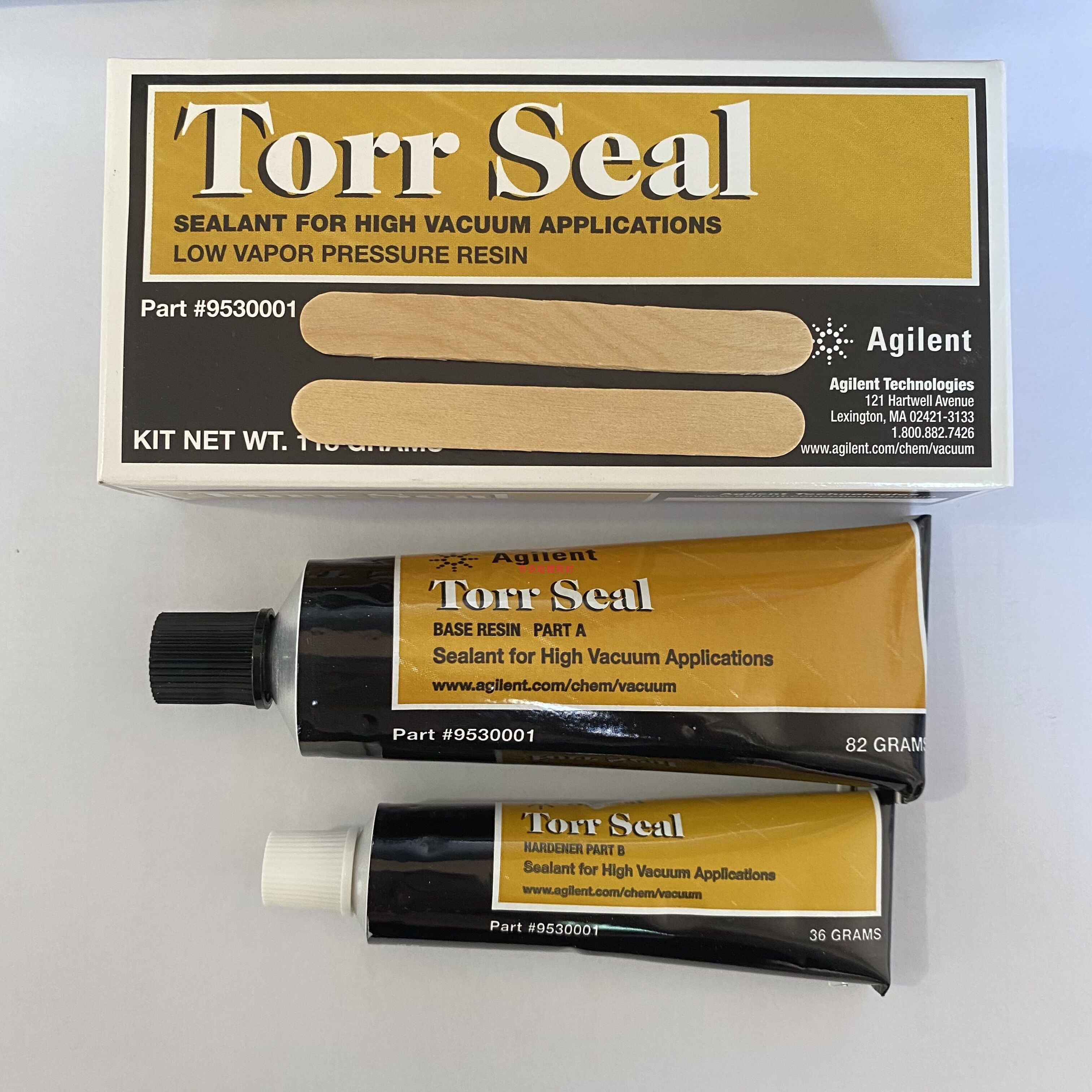 广州竞赢Torr Seal  安捷伦Agilent超真空密封胶AB胶9530001