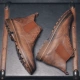 Winter Martin giày nam cao cấp Brock dụng cụ khởi động Giày phong cách retro theo phong cách Anh Giày da nam Chelsea - Giày ống