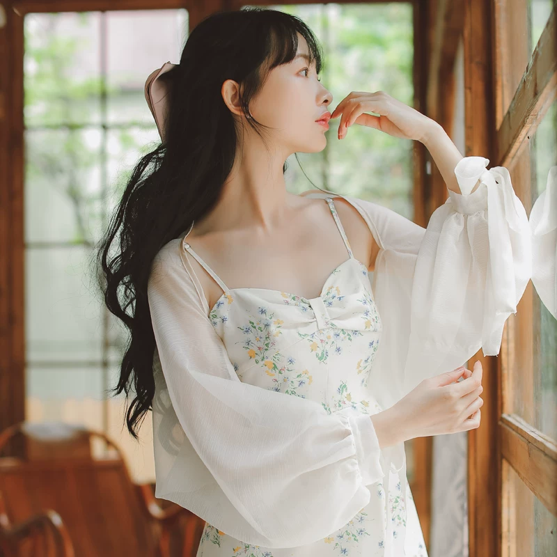 Тонкая одежда для защиты от солнца, летний кардиган, накидка, куртка, slipsdress
