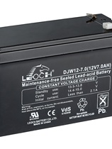 Leoch battery DJW12-7 0 uninterruptible power supply 12V7AH machine room fire access control elevator backup system