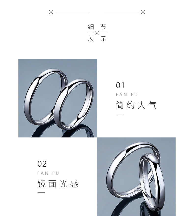 Bague mixte en Argenterie - Ref 3089082 Image 33