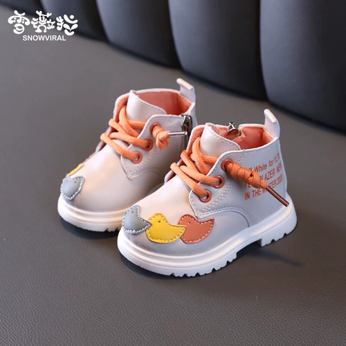 Bmw, Martens, детская демисезонная обувь подходит для мужчин и женщин для раннего возраста, детские туфли, флисовые короткие сапоги, ботинки, мягкая подошва