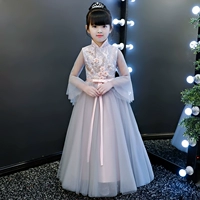 Trẻ em sinh nhật công chúa váy cô gái guzheng trang phục Trung Quốc phồng hoa cô gái chủ tiệc cưới - Váy trẻ em váy bé gái