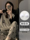 2026 New Spring and Autumn Long-Sleeved Cat Pajamas with Chest Pads for Women, Cute Plus-Size Set, Home Wear That Can Be Worn Outside