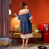 Летняя хлопковая милая пижама для беременных, 2024 года, популярно в интернете, большой размер