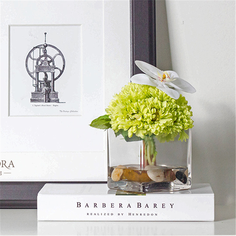 Na's flower room artificial flower daisy European-style living room bedroom coffee table decoration decoration fake flower silk flower decoration table flower