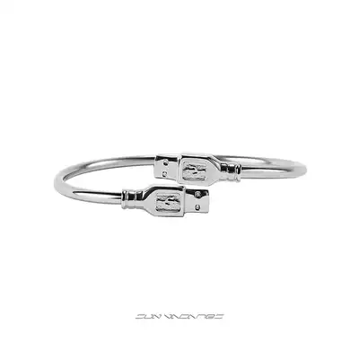 SUN VAGARIES USB data cable creative plug metal bracelet bracelet