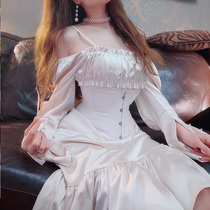 Annzley court steel corset corset postpartum girdle thin short outer wear waist seal vest